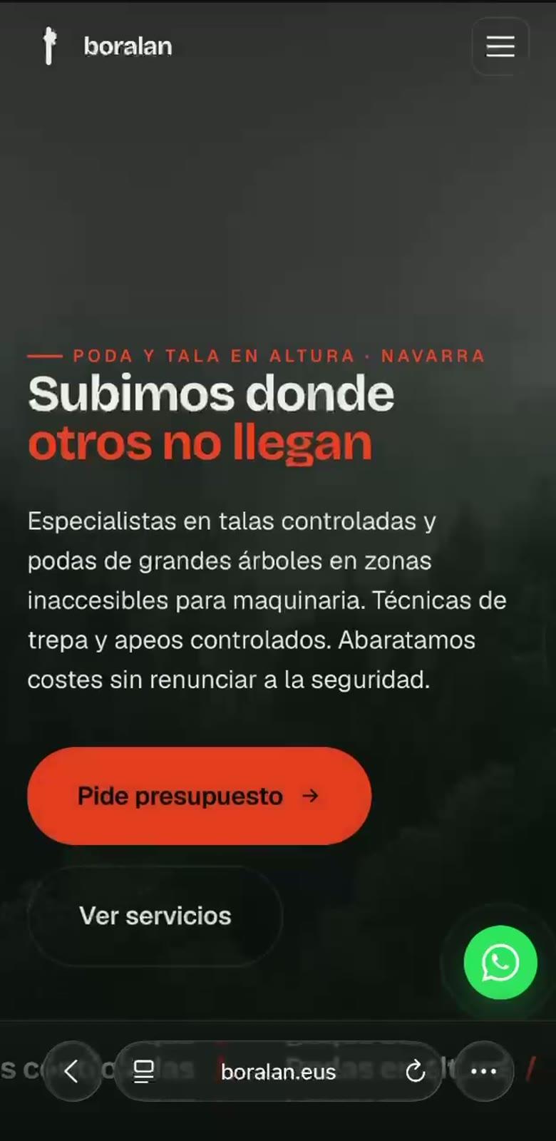 Mobile screenshot of Boralan